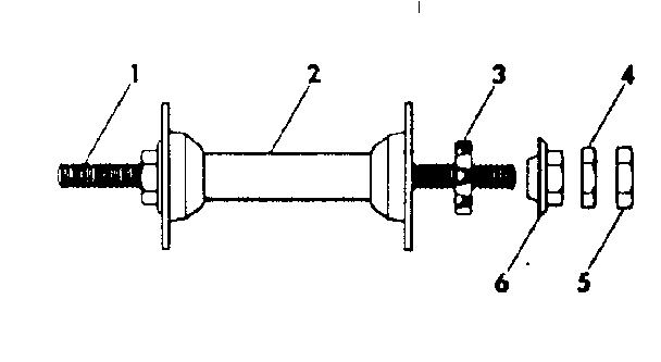 Sears 505477623 front hub diagram
