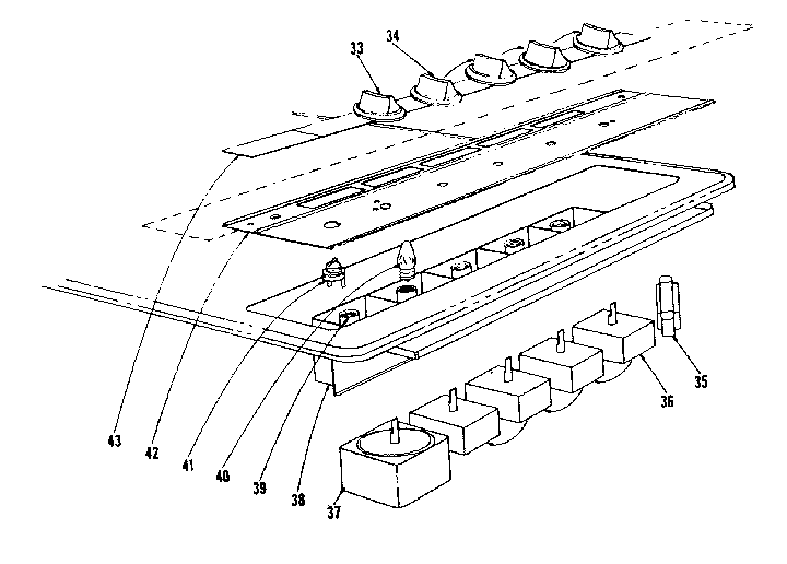 Kenmore 10141736 switch section diagram