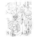 Kenmore 1106204351 machine sub-assembly diagram