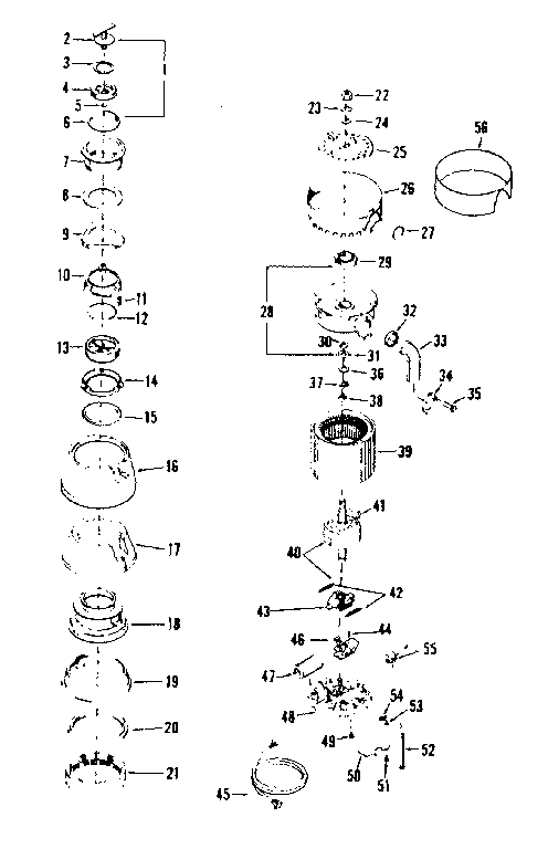 Kenmore 17565323 replacement parts diagram