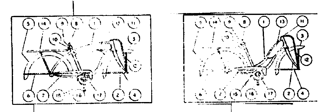 Sears 50247830 frame assembly diagram