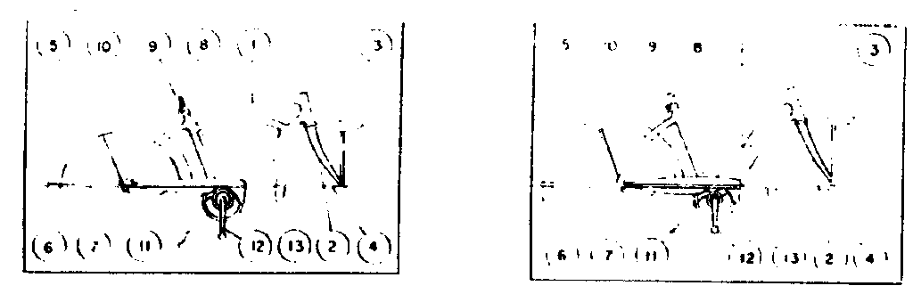 Sears 50247340 frame assembly diagram
