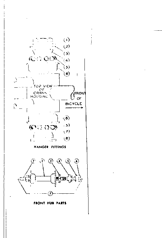 Sears 50245511 hanger diagram