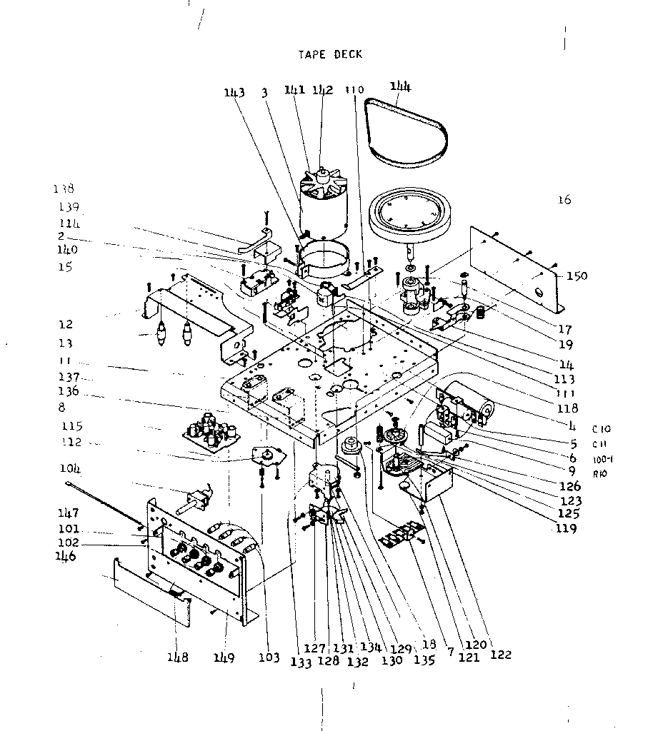 LXI 13291450200 chassis diagram