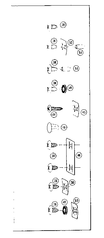 Sears 69660445 hardware diagram