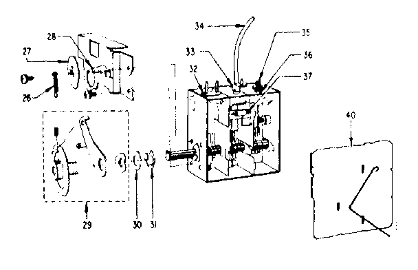 LXI 52870104 uhf tuner parts (95-419-0) diagram