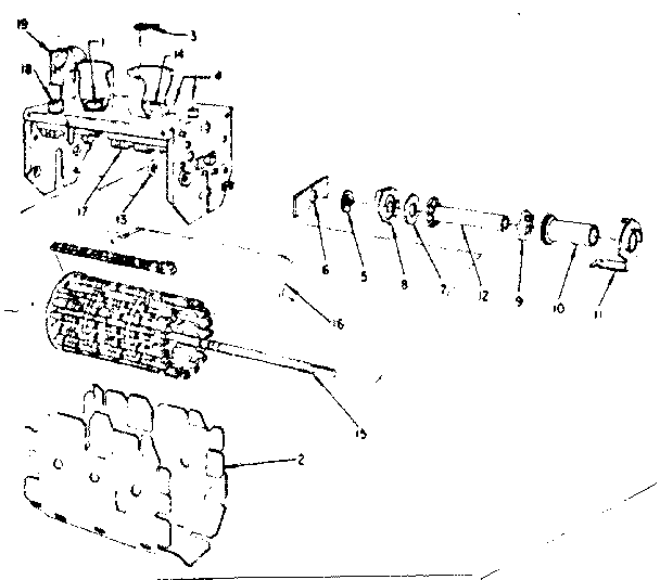 LXI 52870109 vhf tuner parts (95-413-0) diagram