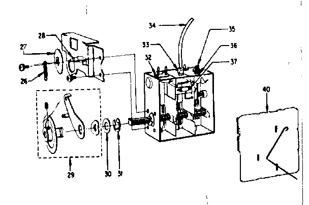 LXI 52870109 uhf tuner parts (95-419-0) diagram