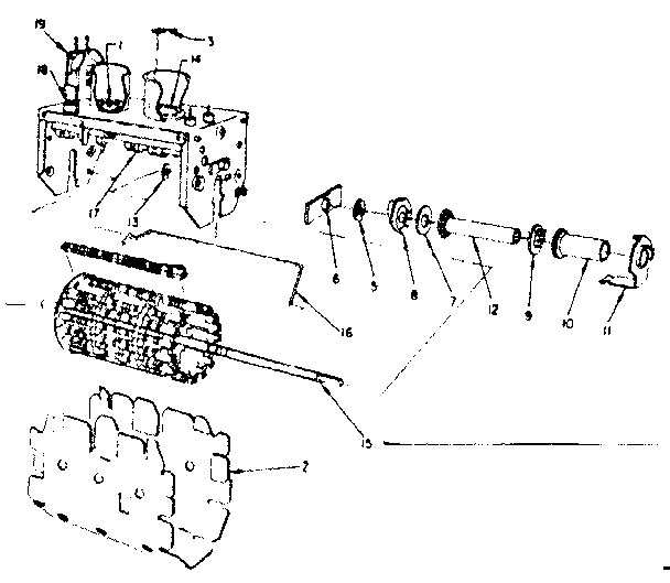 LXI 52870122 vhf tuner parts 95-413-0 diagram