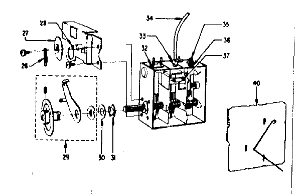 LXI 52870122 uhf tuner parts 95-419-0 diagram