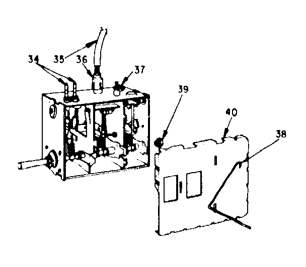 LXI 52870122 uhf tuner (95-455-0) diagram