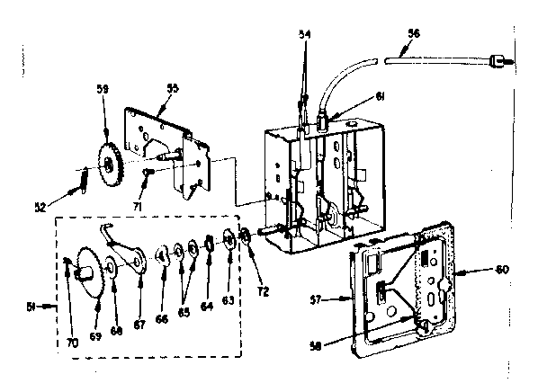 LXI 52870222 uhf turner parts 95-580-2 diagram