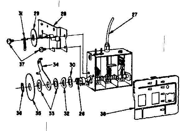 LXI 52870285 uhf tuner parts 95-570-4 diagram