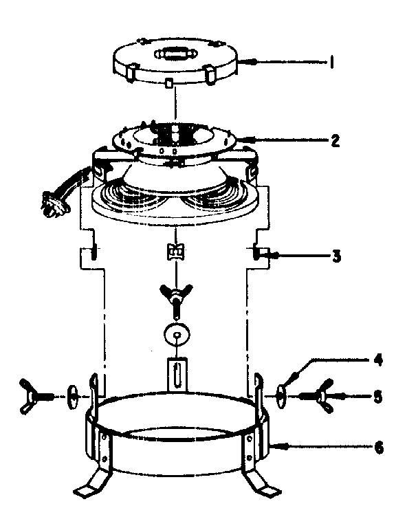 LXI 52872920 deflection yoke assembly diagram