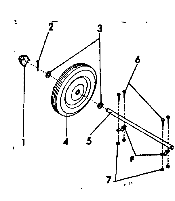 Craftsman 471450080 undercarriage assembly for 30 gallon cart diagram