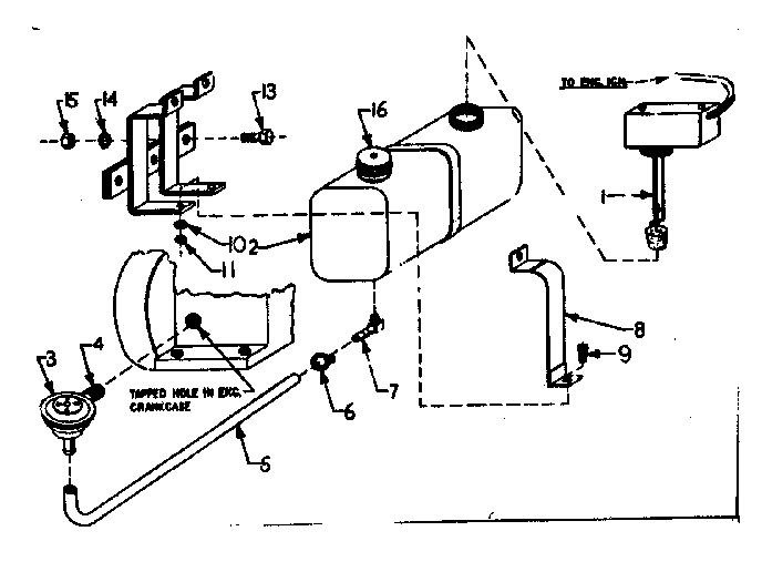 Craftsman 580320865 low oil shut-off system diagram