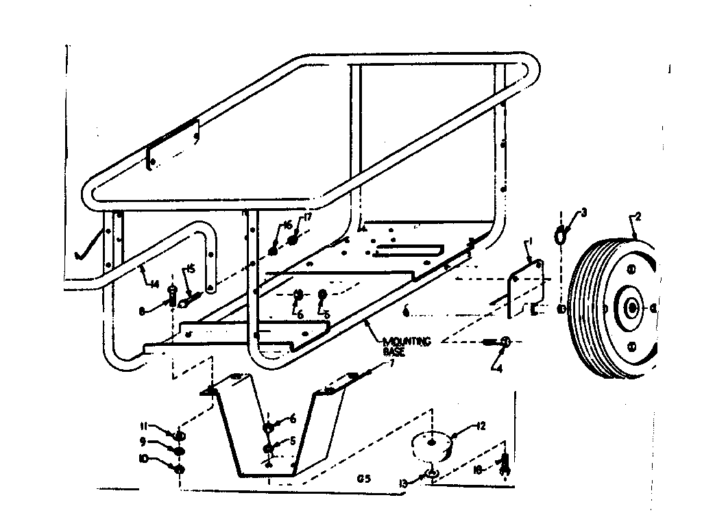 Craftsman 580320865 dollie kit diagram