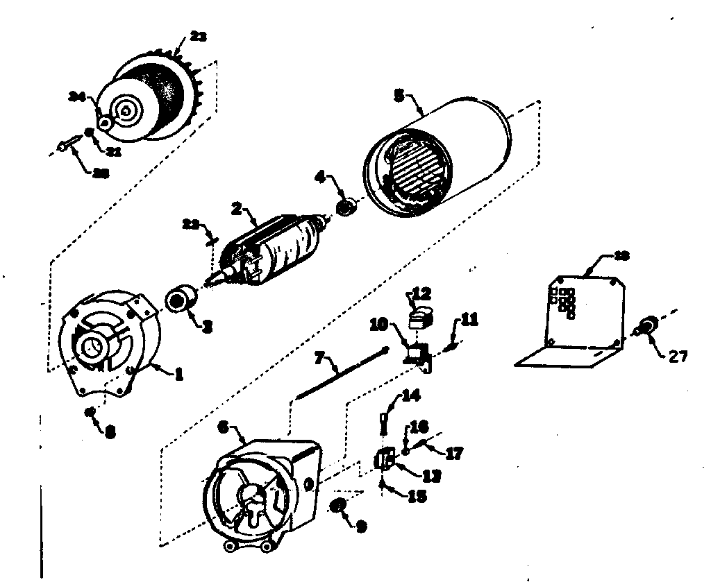 Craftsman 580320920 stator assembly diagram