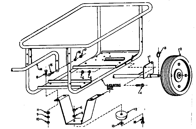 Craftsman 580320920 dollie kit diagram