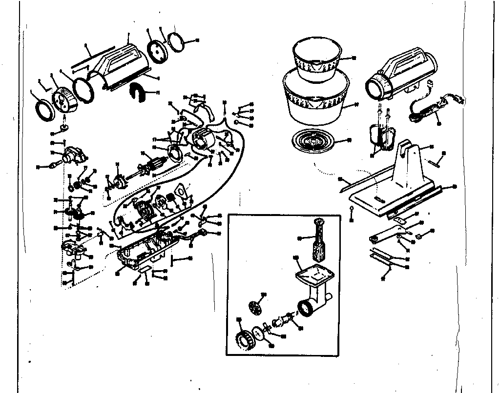Kenmore 400825300 replacement parts diagram