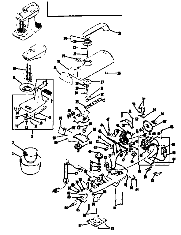 Kenmore 40082573 replacement parts diagram