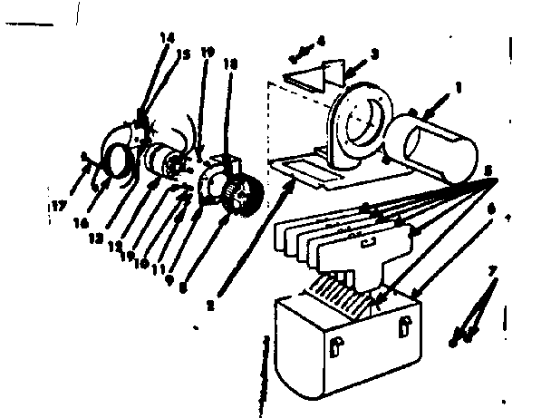 Kenmore 155707271 optional power humidifier 42-70023 diagram