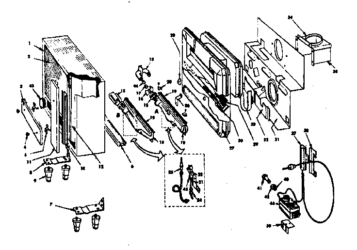 Kenmore 15585487 replacement parts diagram