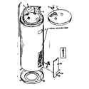 Kenmore 18332050 replacement parts diagram