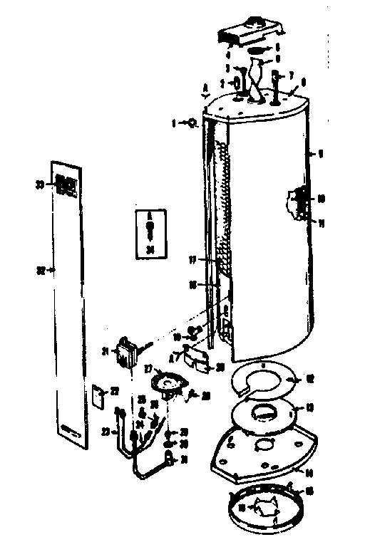 Kenmore 18333580 replacement parts diagram