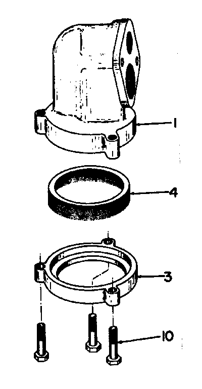 Kenmore 3902578 2 in. & 3 in. horizontal casing adapters diagram