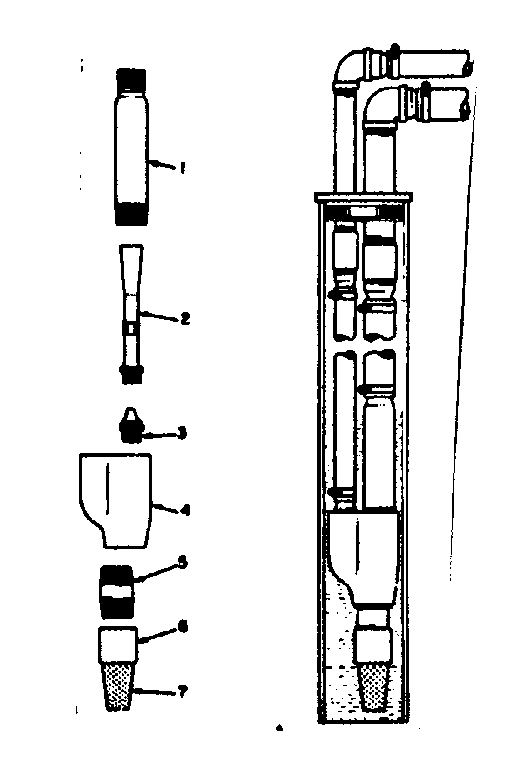 Kenmore 3902578 4 in. double pipe jet diagram