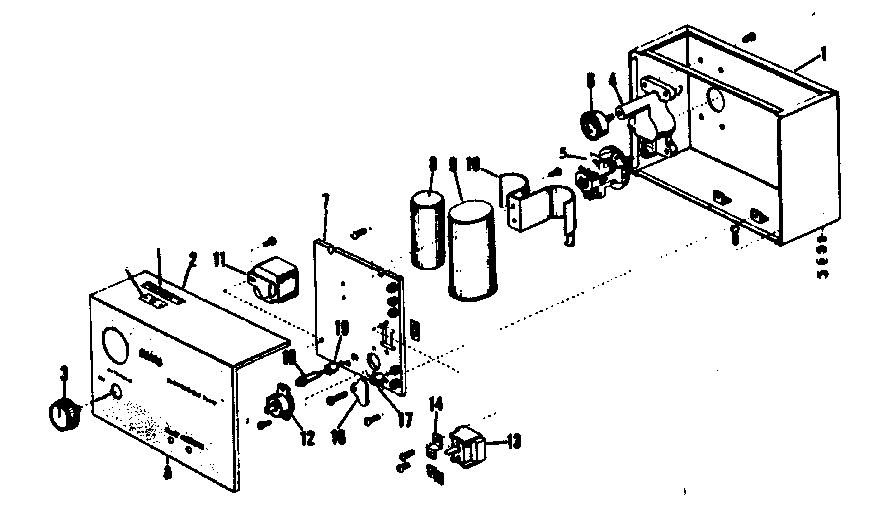 Craftsman 39028354 control box diagram