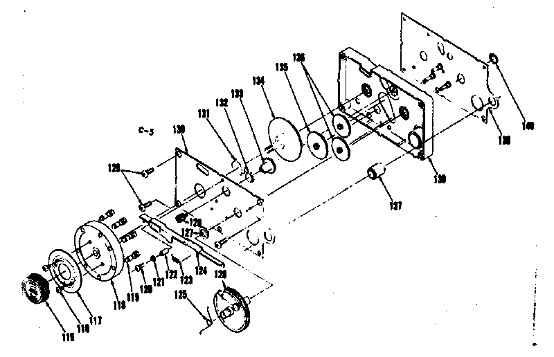 Kenmore 6253472 timer assembly diagram