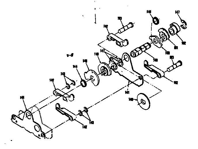 Kenmore 6253472 cam nest assembly diagram