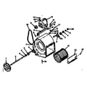 Kenmore 867761863 h-q blower assembly diagram