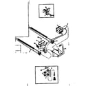 Kenmore 867763781 burner & manifold assembly diagram