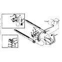 Kenmore 867765832 burner & manifold assembly diagram