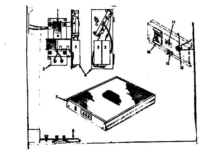 Kenmore 867769164 electronic air cleaner assembly diagram