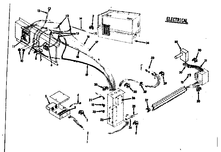 Kenmore 867769164 electrical diagram