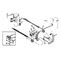 Kenmore 867769232 burner & manifold assembly diagram