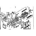 Kenmore 106678101 ice maker parts diagram