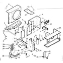Kenmore 10670175 air flow parts diagram