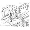 Kenmore 10670730 air flow parts diagram