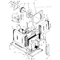 Kenmore 25370331 refrigerating system & air handling parts diagram