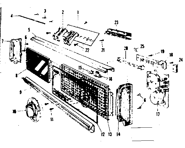 Kenmore 587718500 control panel details diagram