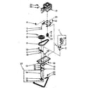 Kenmore 6657042700 motor & drive assembly diagram