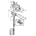 Kenmore 6657042700 power screw & ram assembly diagram