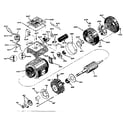 DeWalt 3436-RADIAL ARM motor assembly diagram