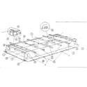 Sears 21125159 steel frame assembly diagram