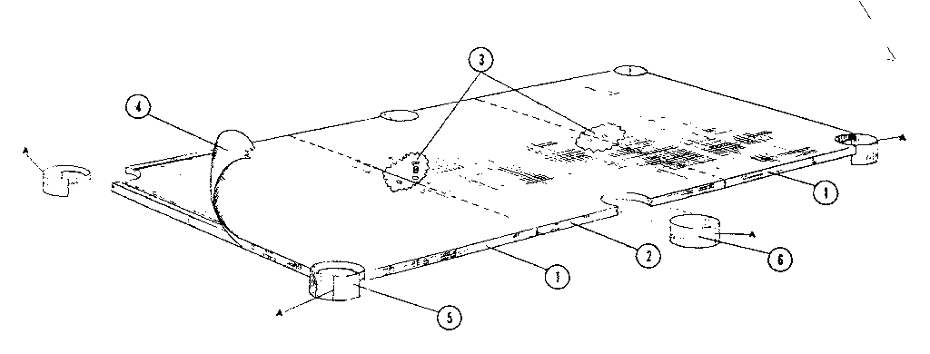 Sears 21125169 slate bed assembly diagram